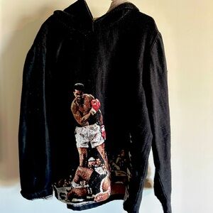 Custom Mike Tyson Tapestry Hoodie Mens